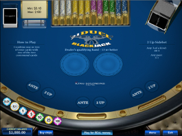 jeu de blackjack 21