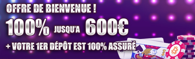 majestic slots vous offre un bonus de bienvenue de 600 euros